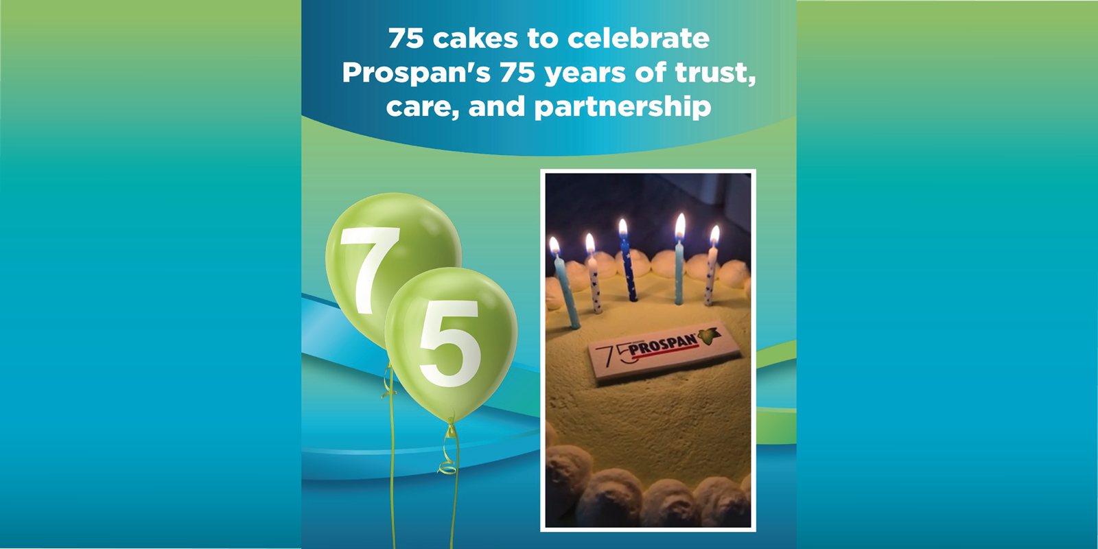 75 cakes to celebrate Prospan's 75 years - Salveo